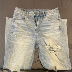 American Eagle Outfitters Light Wash Denim Jeans